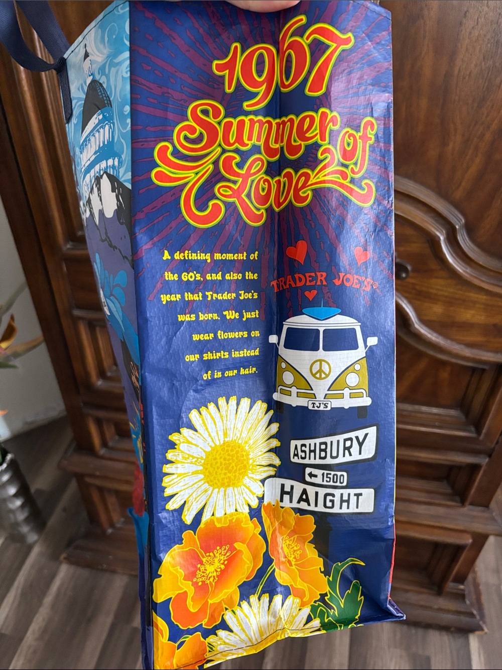Trader Joe's reusable tote bag California - Picture 9 of 15